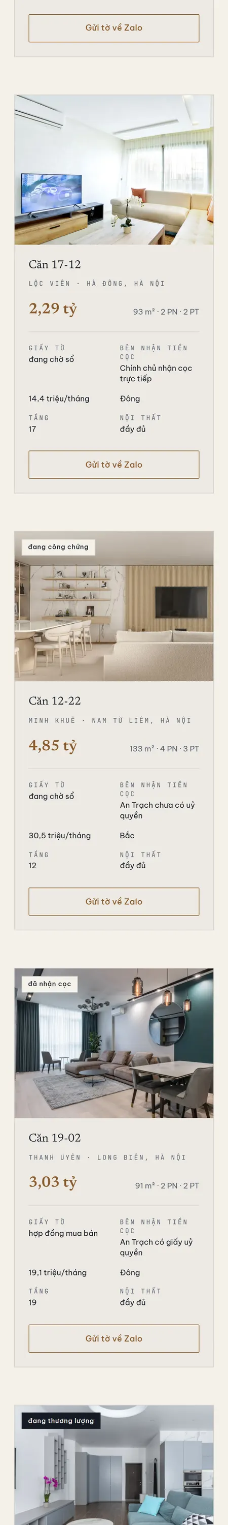 Website demo An Trạch trên điện thoại — phần 4/12