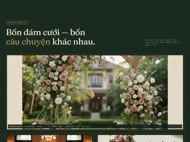 Cuối trang website demo Lan Hoa